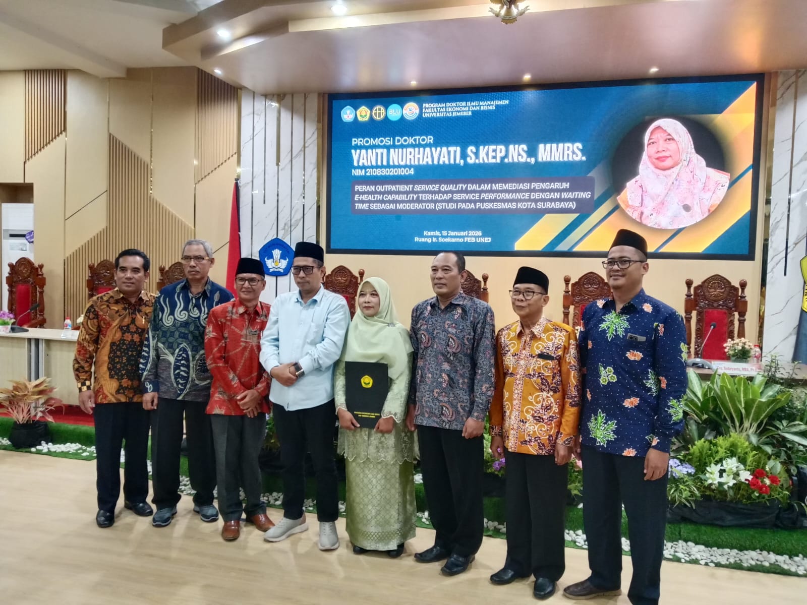 Dosen PIAUD Raih Gelar Doktor, Perkuat SDM Akademik Prodi
